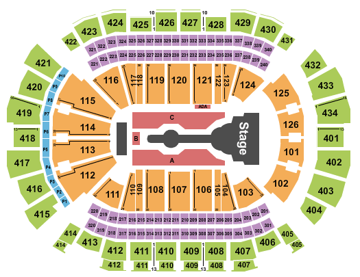 Toyota Center Cardi B Seating Chart
